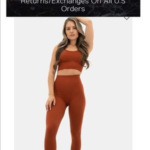 The Energy Top Amber size small